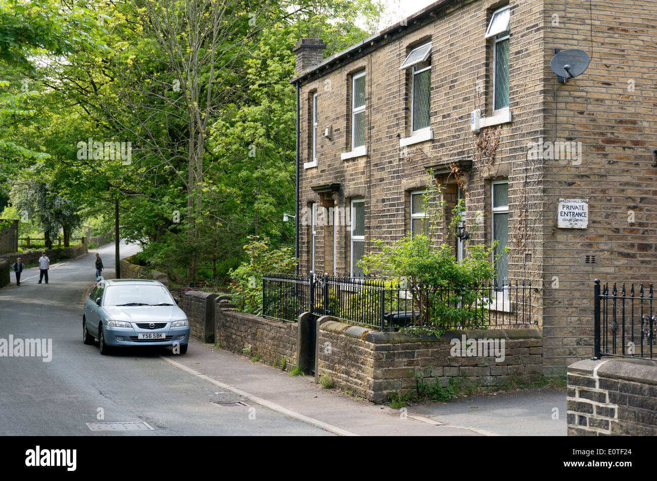 Dam-Head Road, Sowerby Bridge, West Yorkshire Stockfoto