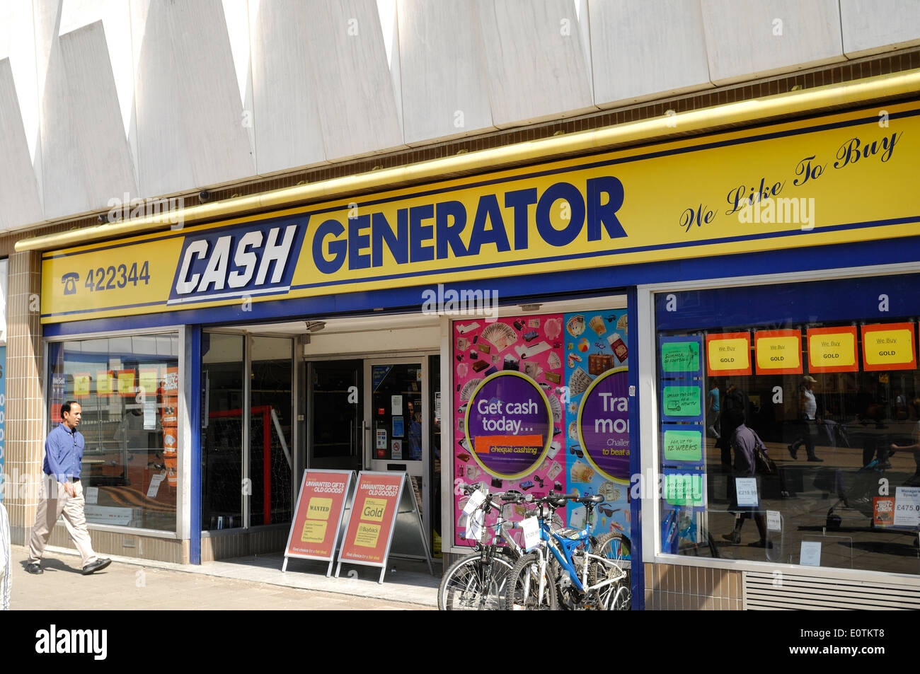 Cash Generator Pfandhaus in Luton Stockfoto