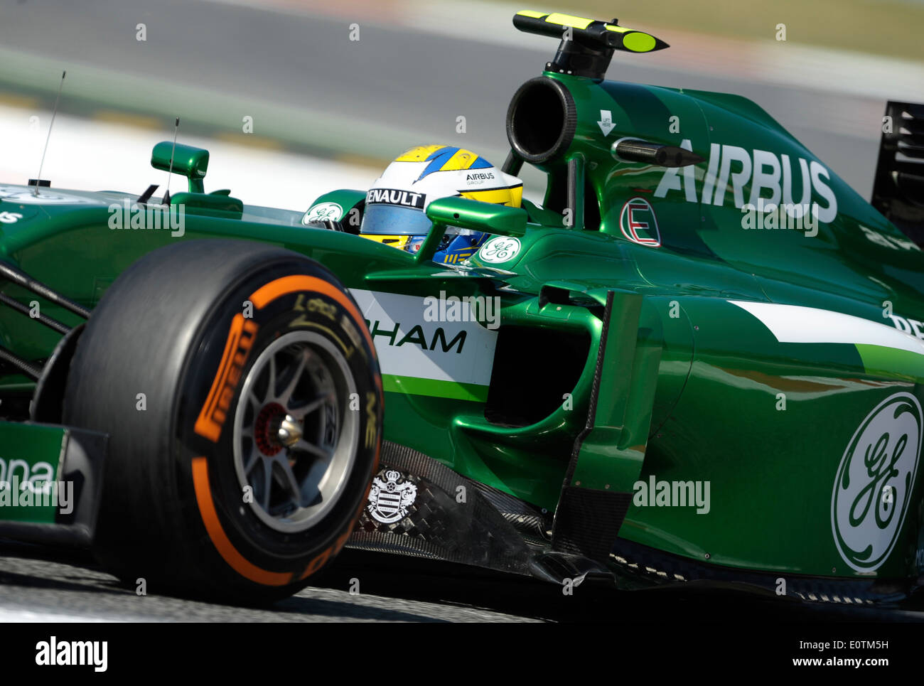 Formel 1 Grand Prix von Spanien 2014---Marcus Ericsson (SWE), Caterham CT05 Stockfoto