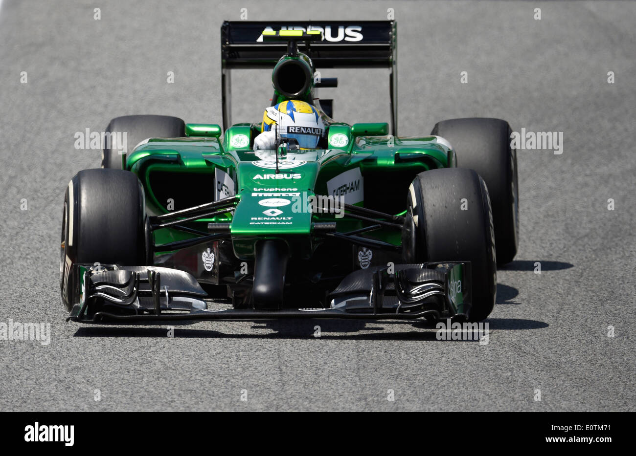 Formel 1 Grand Prix von Spanien 2014---Marcus Ericsson (SWE), Caterham CT05 Stockfoto