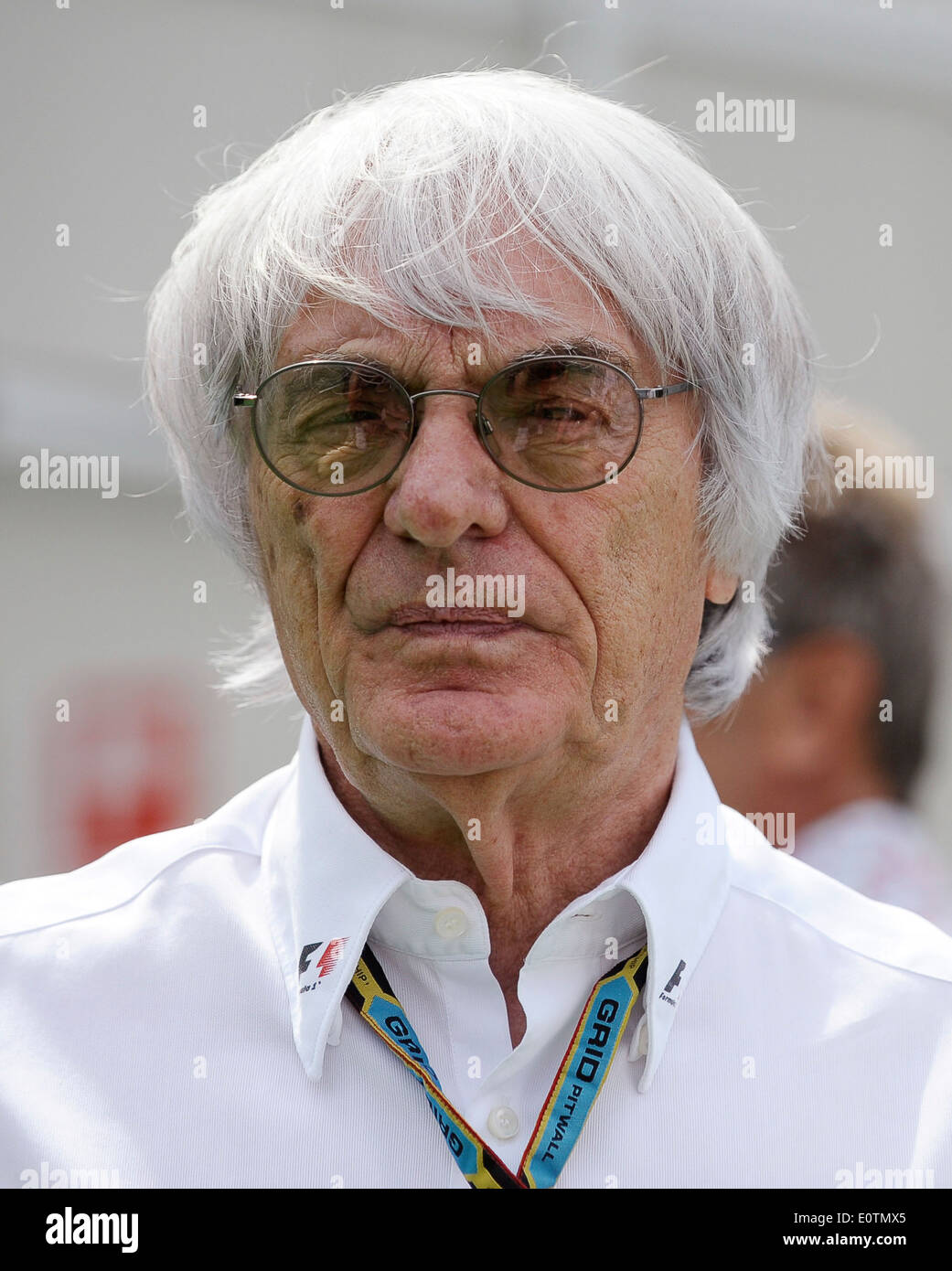 Formel 1 Grand Prix von Spanien 2014---Formel-1-Chef Bernie Ecclestone (GBR) Stockfoto