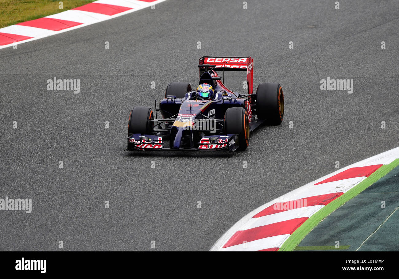 Formel 1 Grand Prix von Spanien 2014---Jean-Eric Vergne (FRA), Toro Rosso Stockfoto