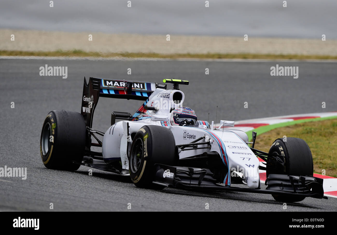 Formel 1 Grand Prix von Spanien 2014---Valtteri Bottas (FIN), Williams FW36 Stockfoto