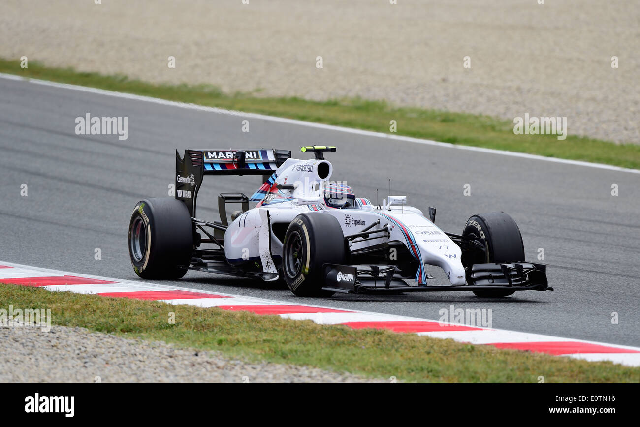 Formel 1 Grand Prix von Spanien 2014---Valtteri Bottas (FIN), Williams FW36 Stockfoto