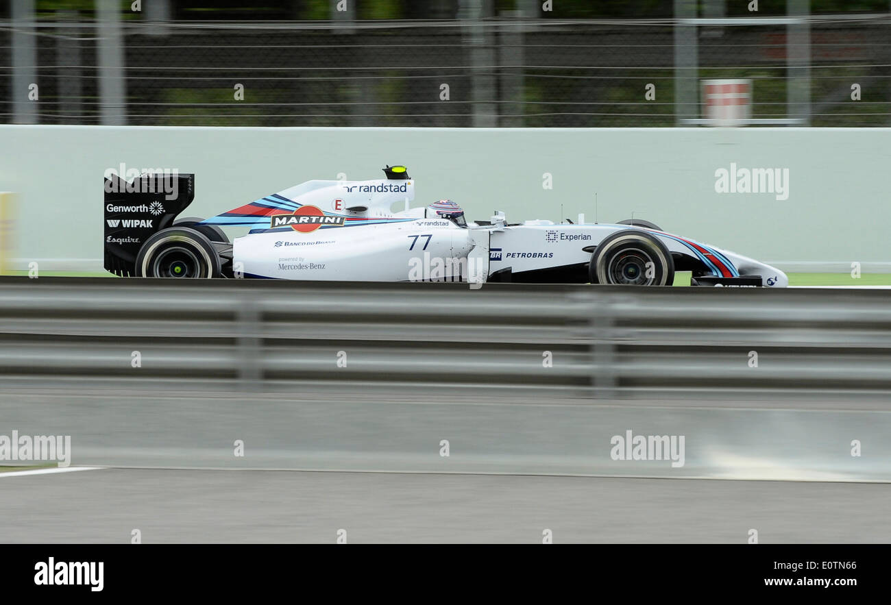 Formel 1 Grand Prix von Spanien 2014---Valtteri Bottas (FIN), Williams FW36 Stockfoto
