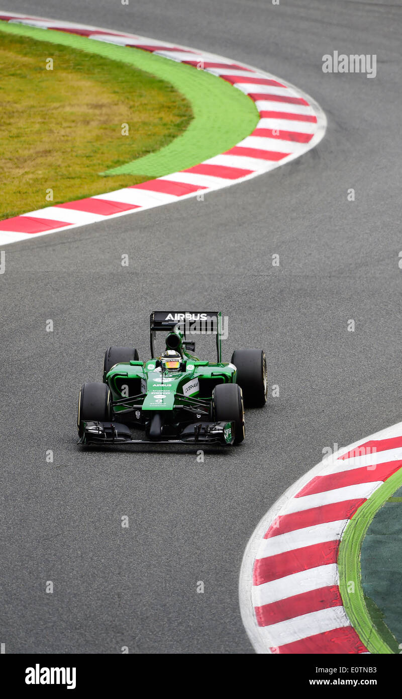 Formel 1 Grand Prix von Spanien 2014---Kamui Kobayashi (JPN), Caterham CT05 Stockfoto