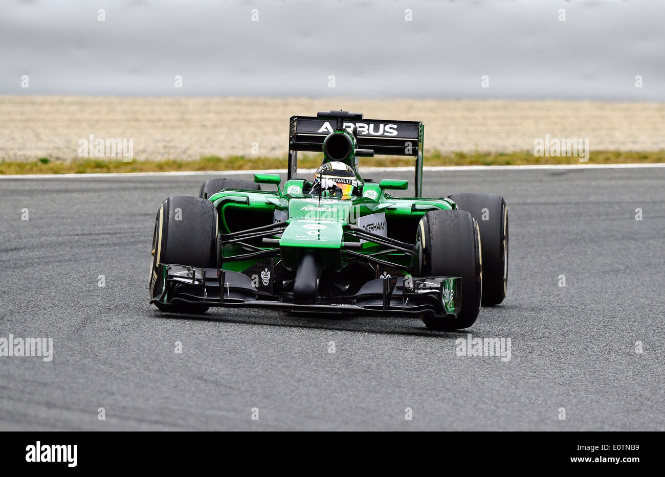 Formel 1 Grand Prix von Spanien 2014---Kamui Kobayashi (JPN), Caterham CT05 Stockfoto