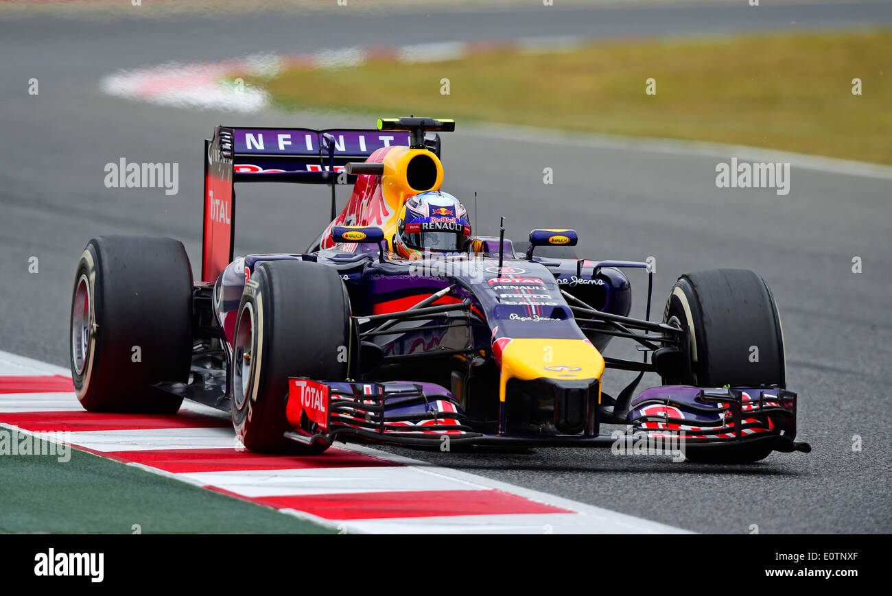 Formel 1 Grand Prix von Spanien 2014---Daniel Ricciardo (AUS), Red Bull RB10 Stockfoto