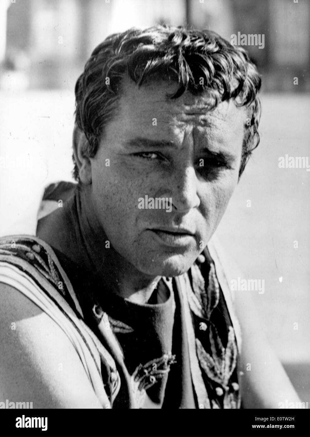Porträt von Schauspieler Richard Burton in Charakter Stockfoto