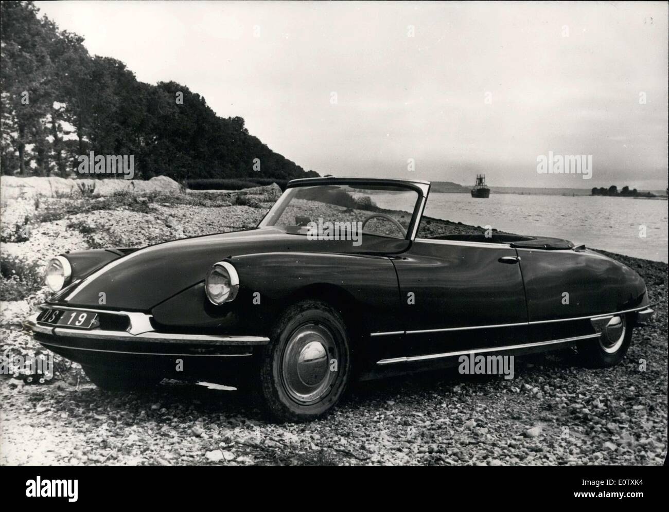 Sept. 05, 1960 - Citroen den neuen '' D.S.I '' Cabrio Stockfoto