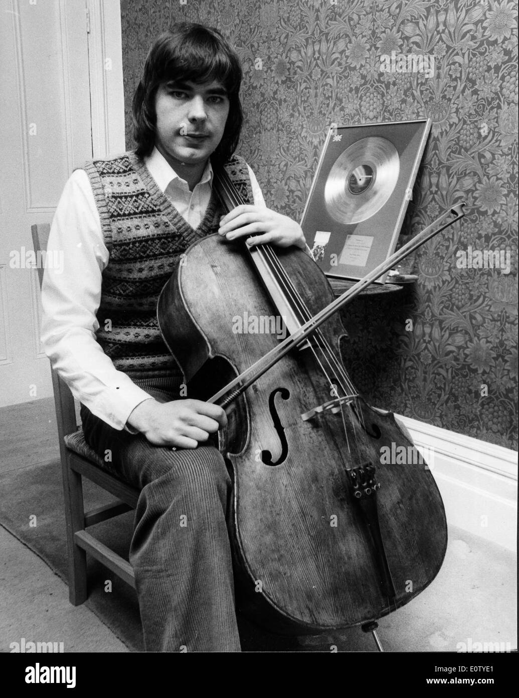Musiker Julian Lloyd Webber seine Cellospiel Stockfoto