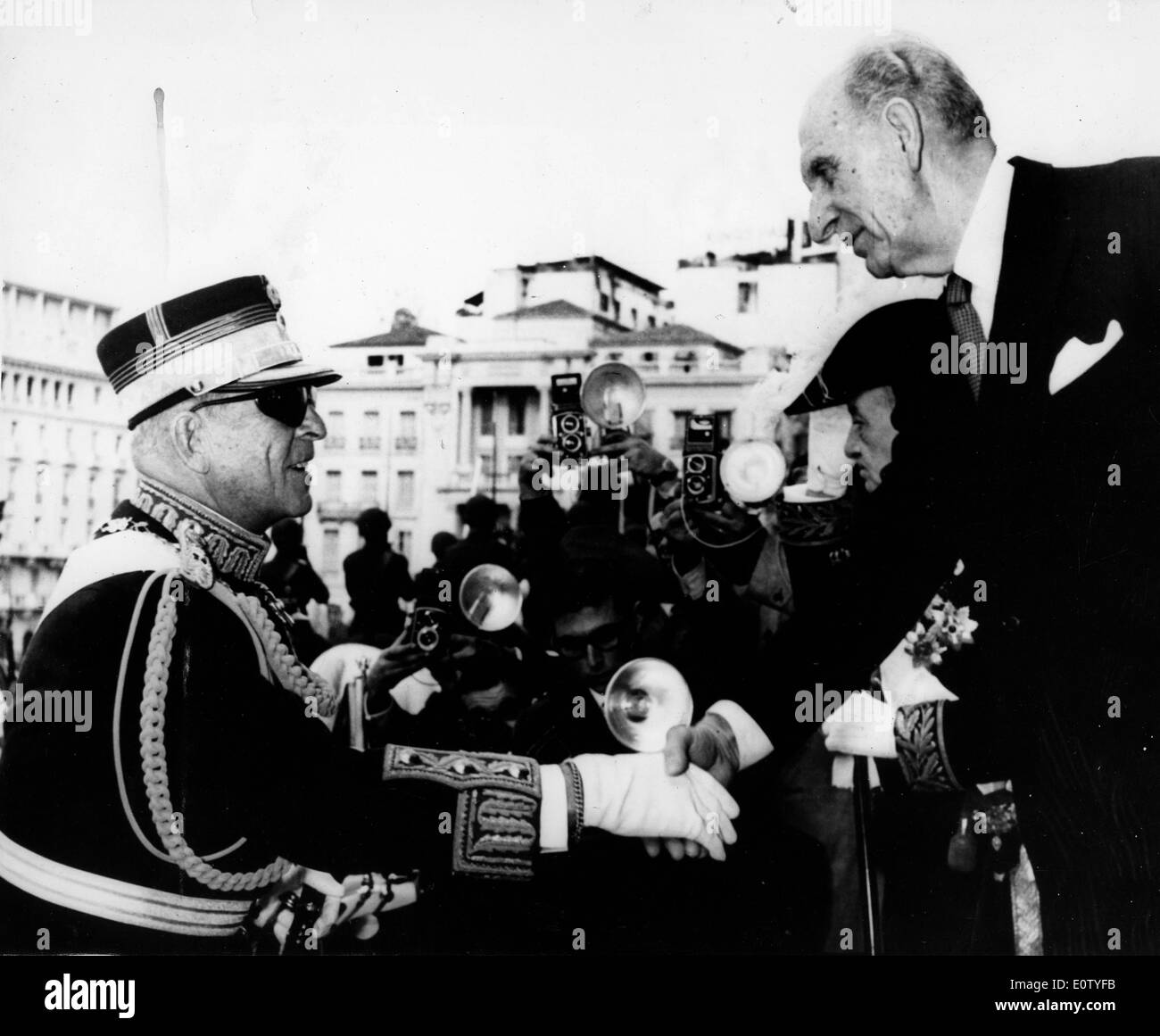 GRIECHISCHE ROYALT Stockfoto