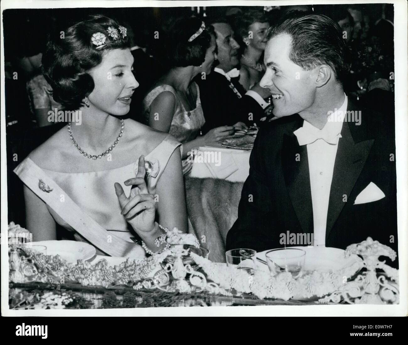 12. Dezember 1961 - Nobelpreise in Stockholm präsentiert: The Nobel Prize waren dieses Wochenende in Stockholm vorgestellt. Foto zeigt auf eine Stockfoto