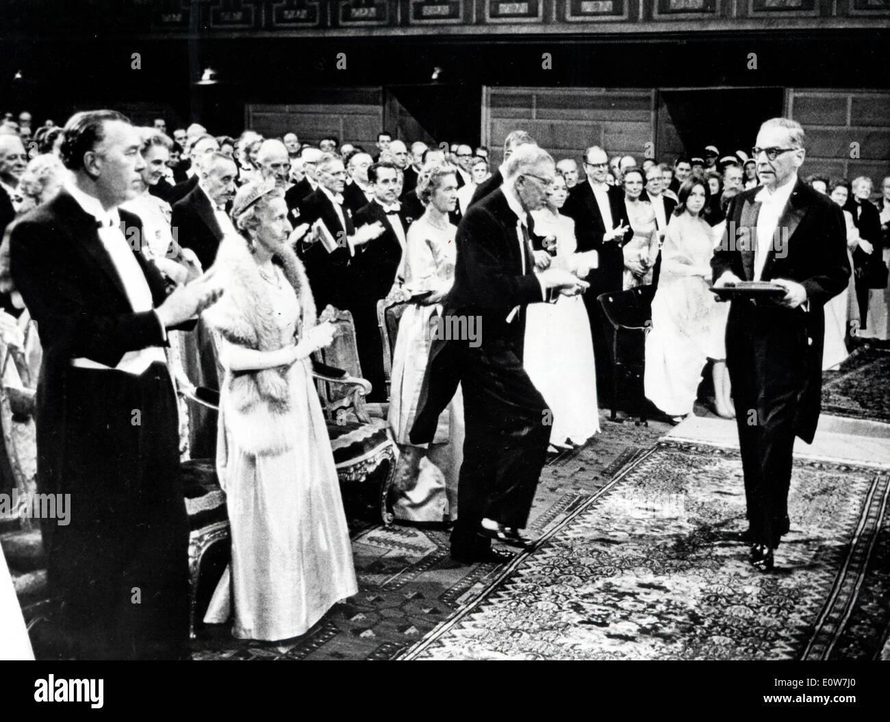 Dr. Ivo Andric erhält Nobelpreis Stockfoto