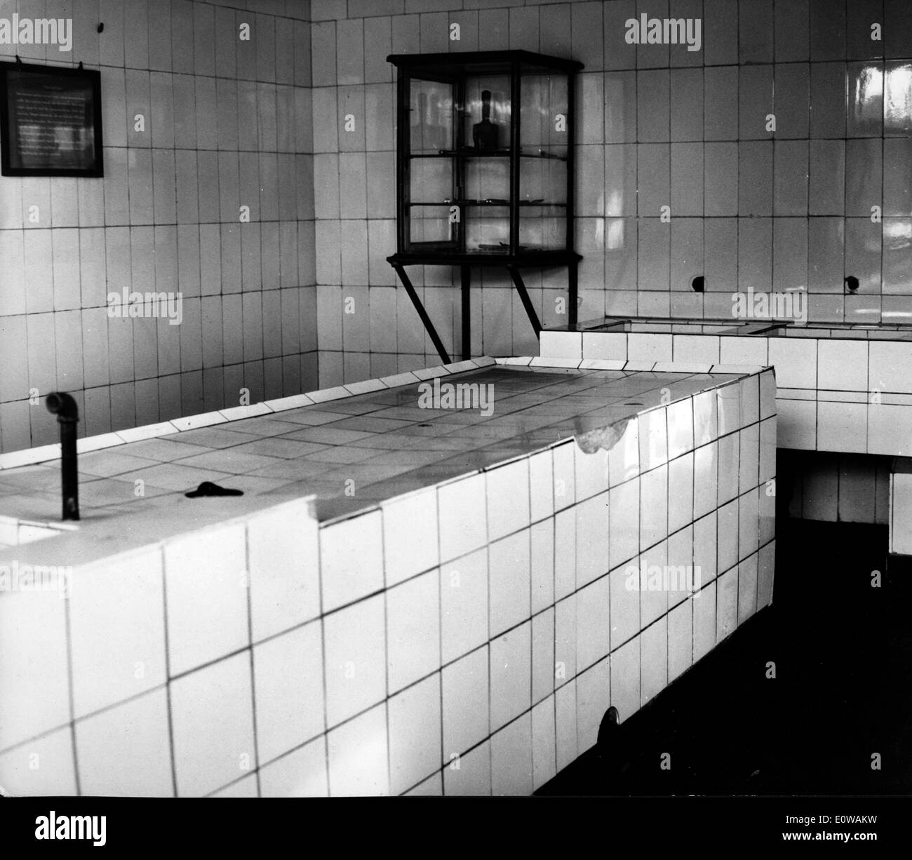 Konzentrationslager Buchenwald 'experimentieren' Zimmer Stockfoto