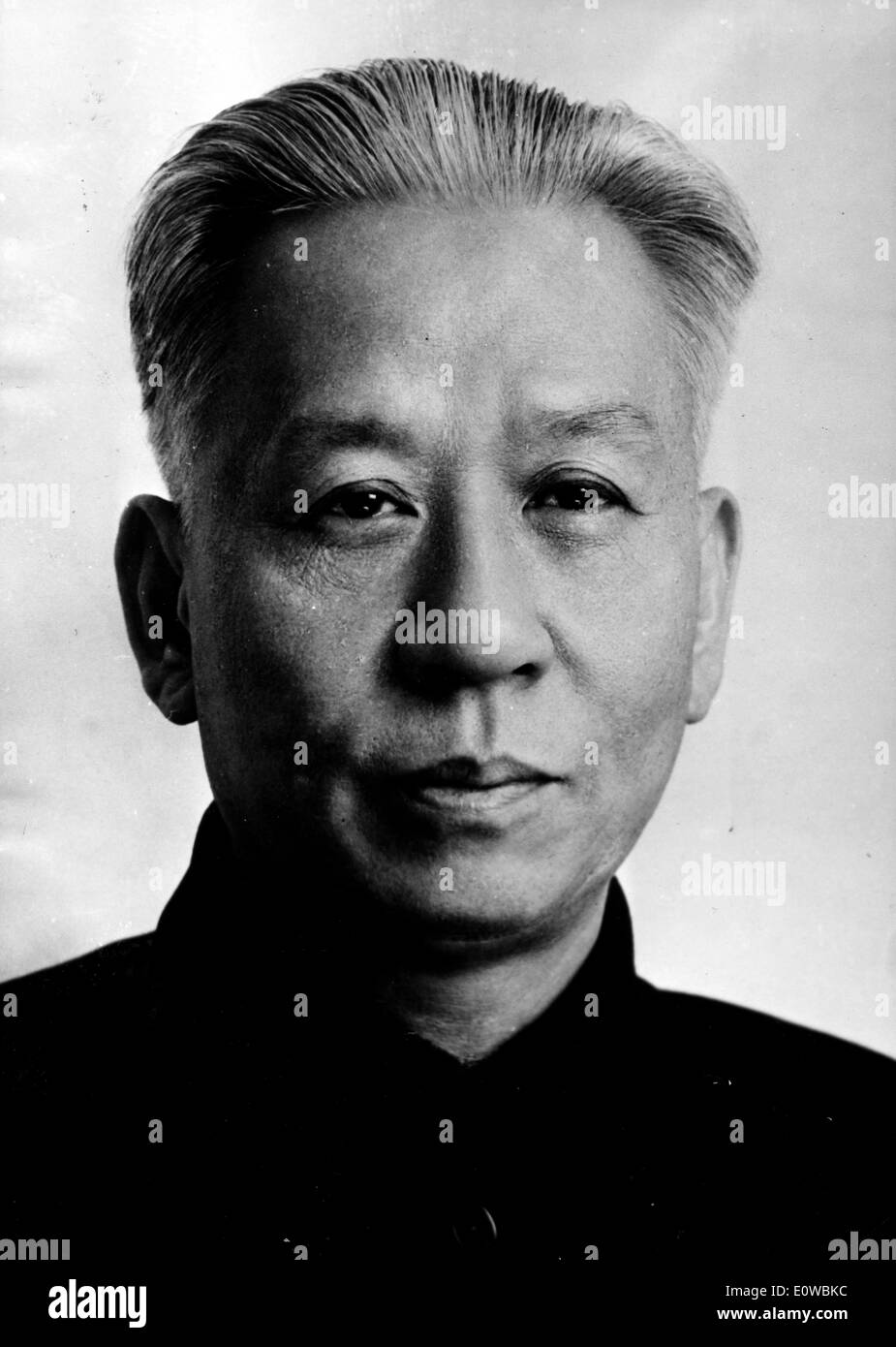 Porträt des chinesischen revolutionären Liu Shaoqi Stockfoto