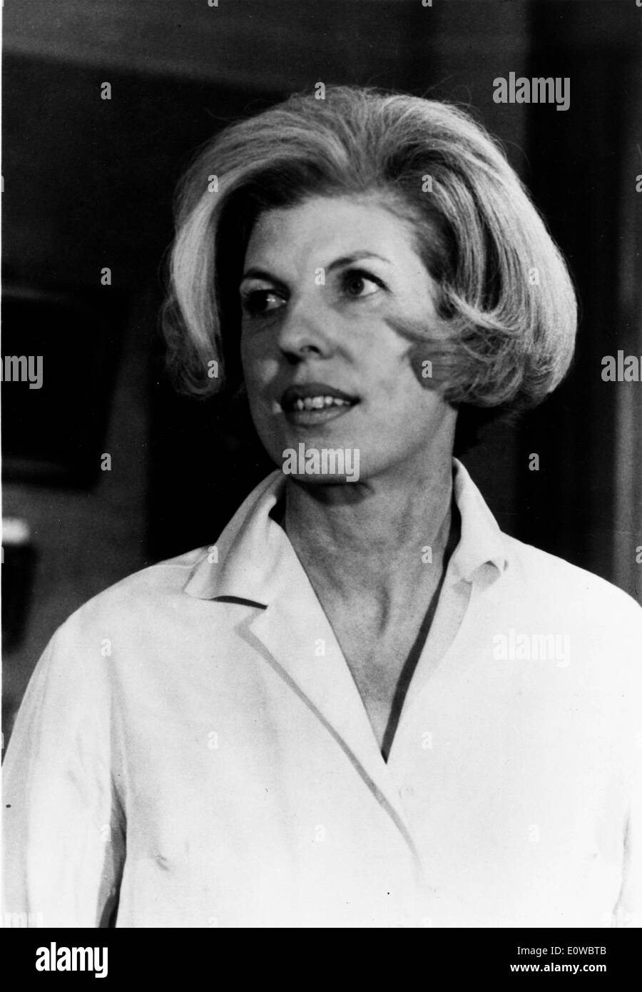 First Lady von Frankreich Claude Pompidou Stockfoto