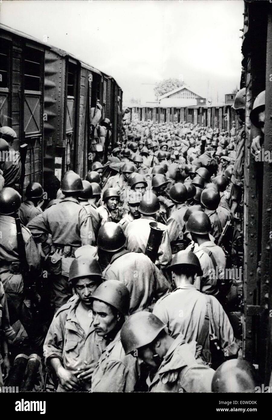 24. Mai 1962 - Fremdsprache Stockfoto