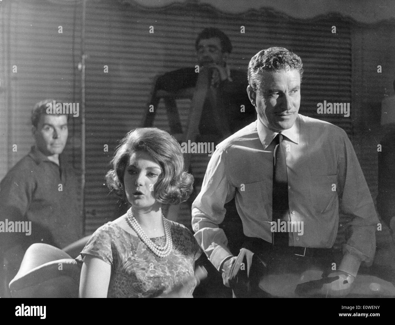 Schauspielerin Sylva Koscina-Co-Stars im film Stockfoto