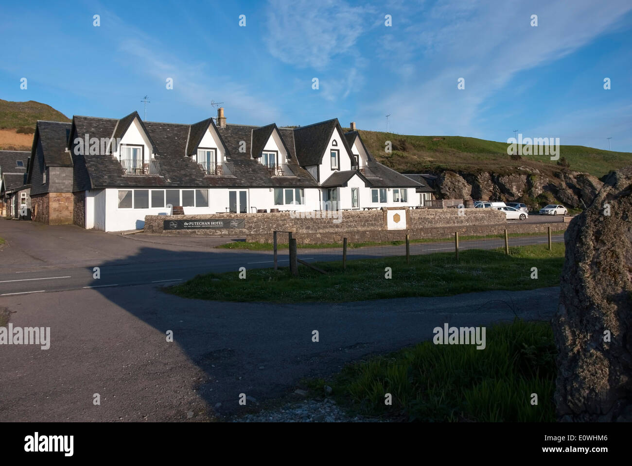 Das Putechan Hotel Bellochantuy Mull of Kintyre Schottland Stockfoto