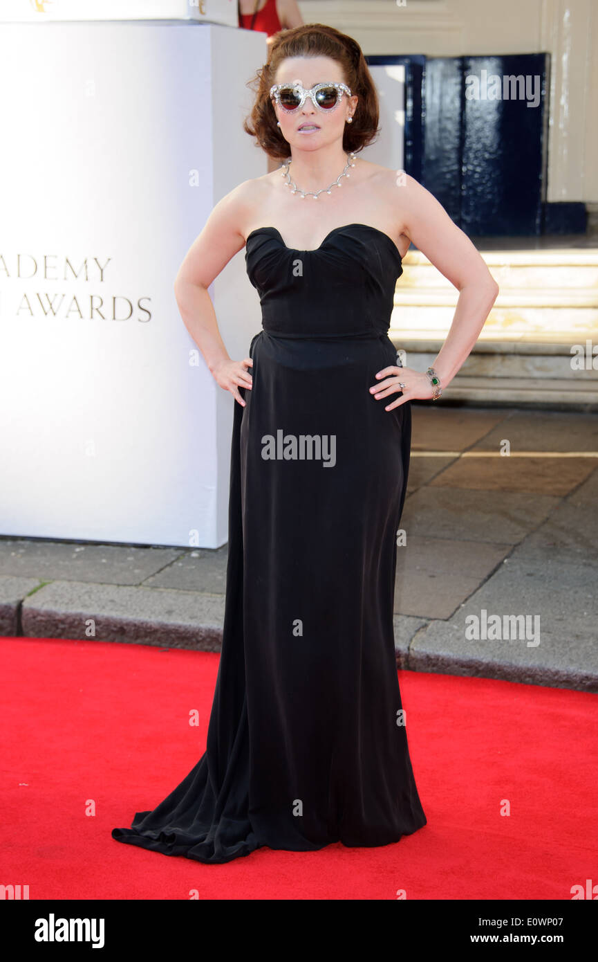 Helena Bonham Carter kommt für den British Academy Television Awards. Stockfoto