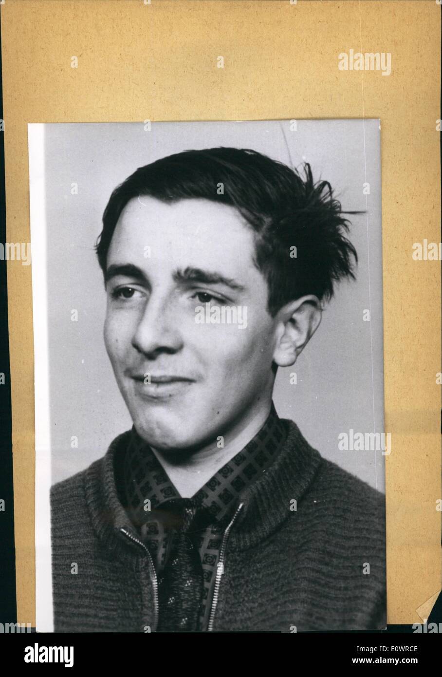 2. Februar 1964 - verhaftet... ... wurde der 19 Jahre alte Erhard Reichel,  München, am Abend des 26. Februar 1964. Riechel hatte die Polizei rief Büro  München manchmal gestern und bat um