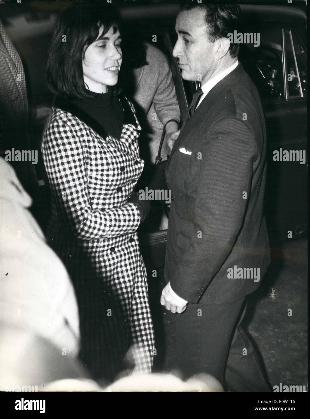12. Dezember 1963 - Keeler bei Old Bailey: Paula Hamilton Marshall. Der Prozess begann heute Morgen von Christine Keeler, Paula Stockfoto