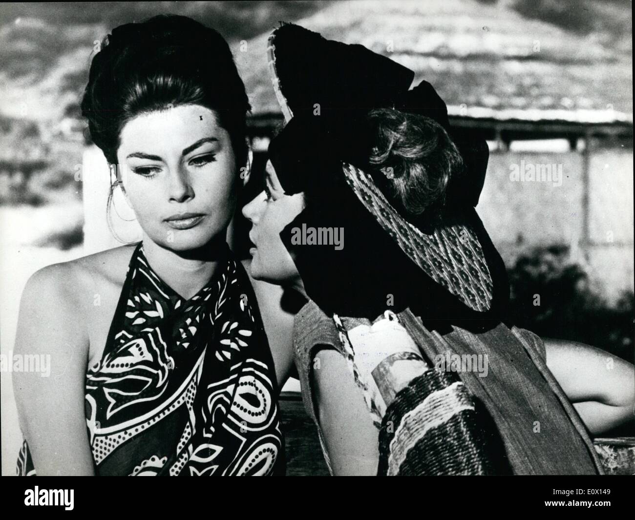 10. Oktober 1964 - Prinzessin Soraya in'' die drei Gesichter einer Frau '': ein Filmstar geworden eine Prinzessin (Grace Kelly), aber Prinzessin Stockfoto