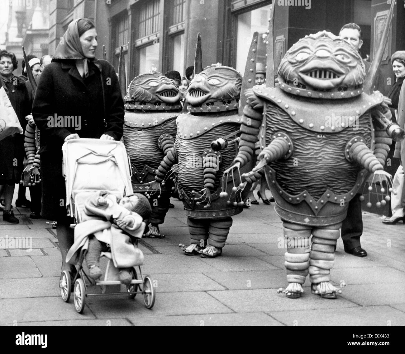 Invasion der Marsmenschen in der Regent Street Stockfoto