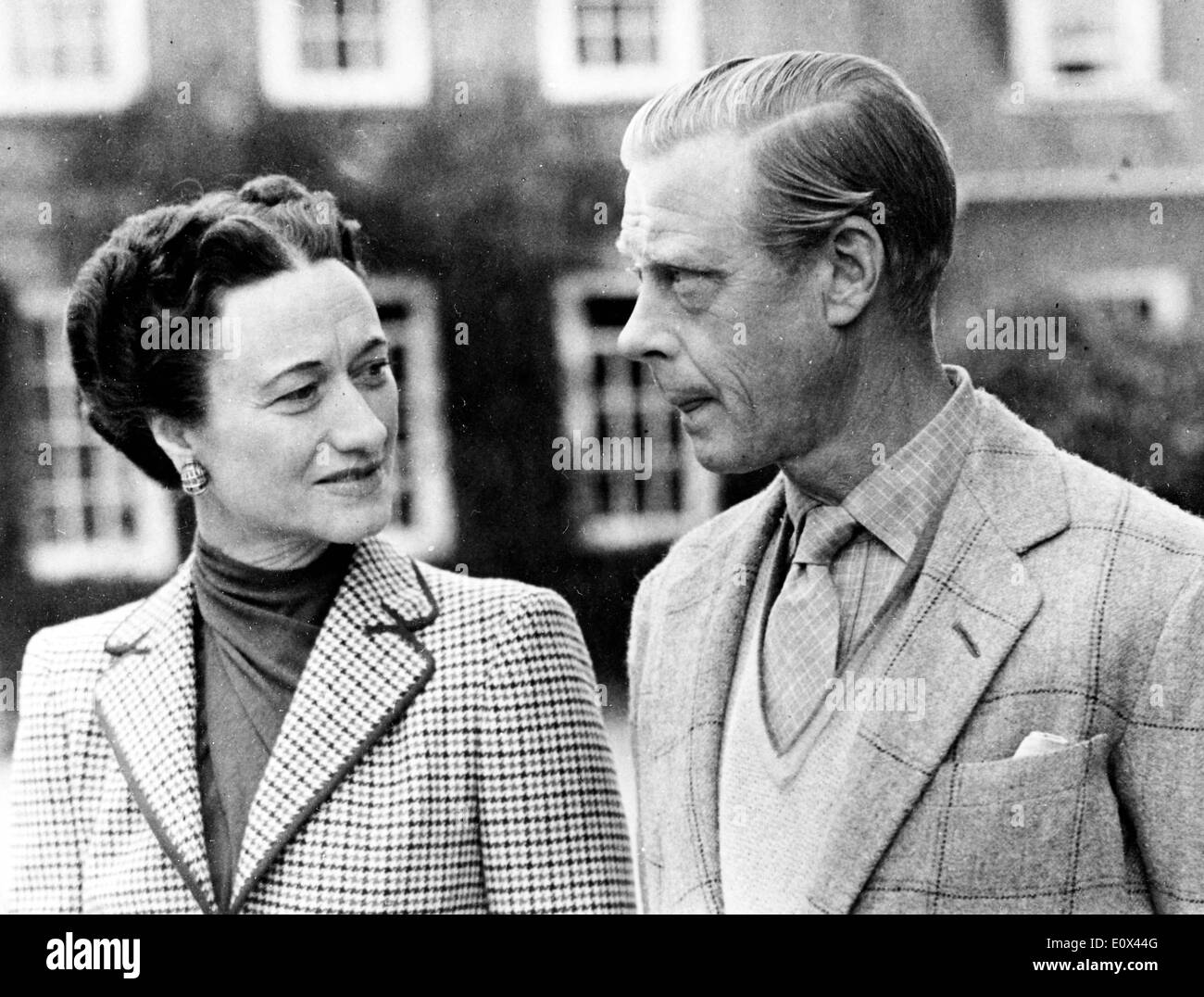 Der Herzog und die Herzogin von Windsor in Sunningdale Stockfoto