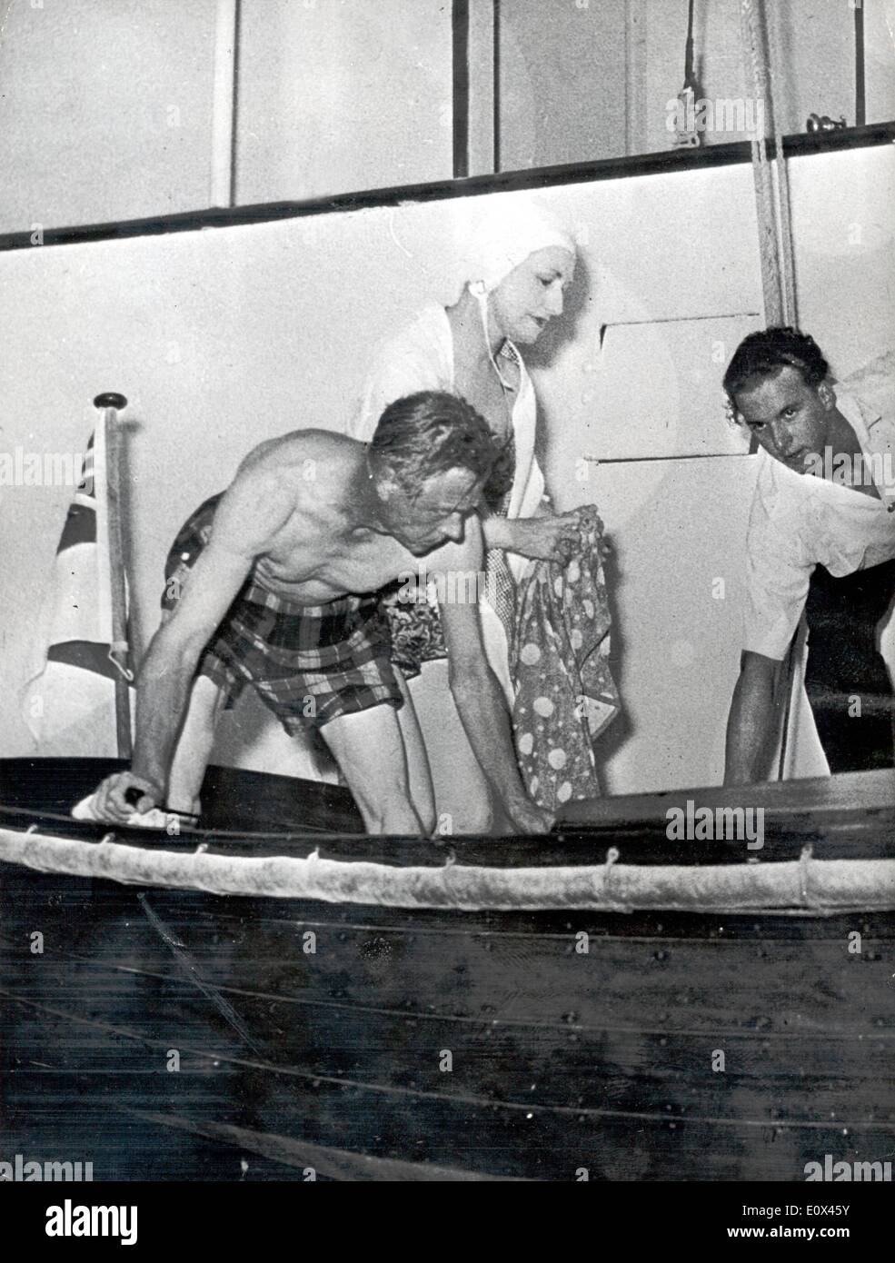 Herzog und Herzogin von Windsor immer in einem Boot Stockfoto