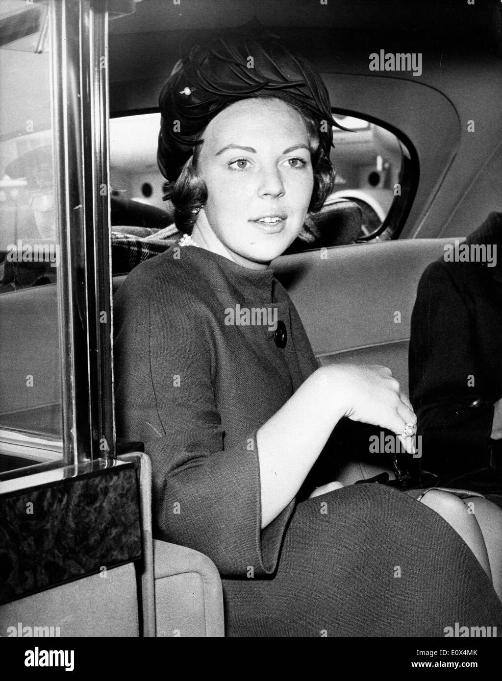 Prinzessin Beatrix Ankunft in London Stockfoto