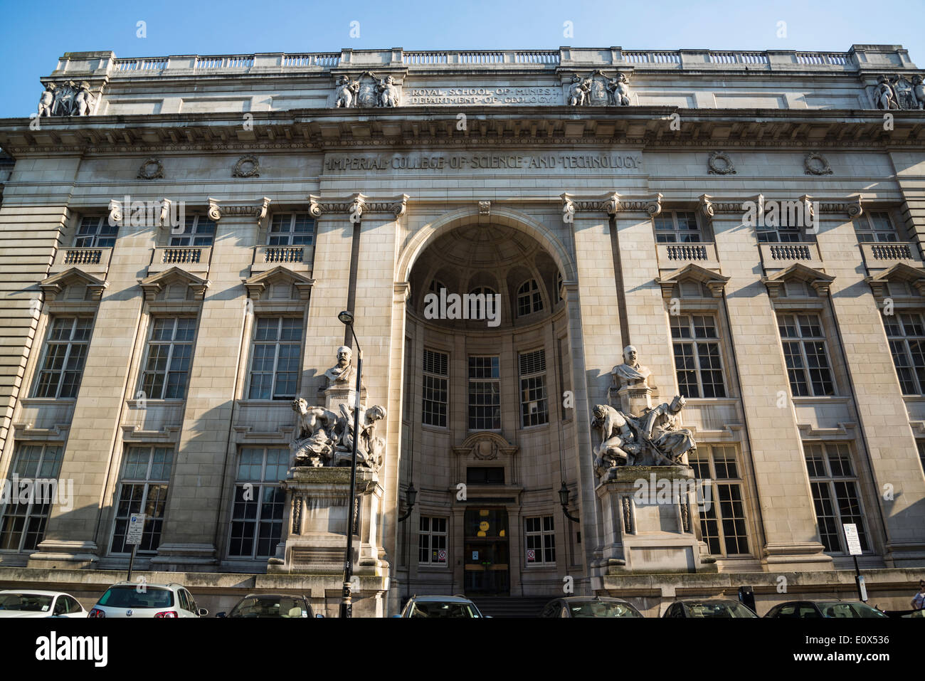 Imperial College of Science and Technology, alte Gebäude, Kensington, SW7, London, UK Stockfoto