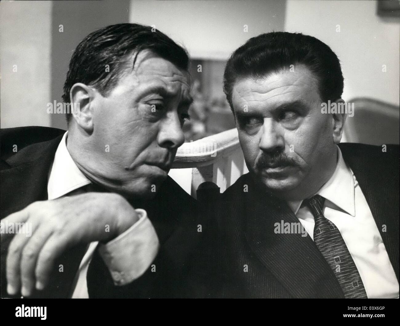 5. Mai 1965 - der berühmte französische Schauspieler zu sehen sein erneut  in der Rolle des Don Camillo '''' Land-Perrish von denen der gute  Schauspieler nur eine Persönlichkeit entwickelt, die in Italien