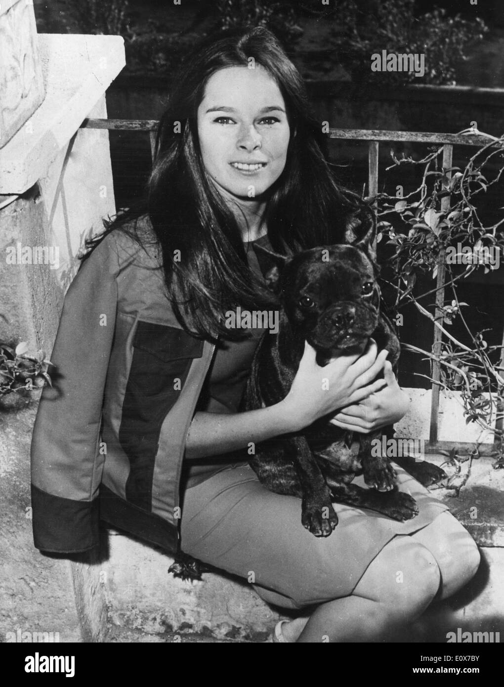 28. August 1965 Rom, Italien BallettTänzerin GERALDINE CHAPLIN