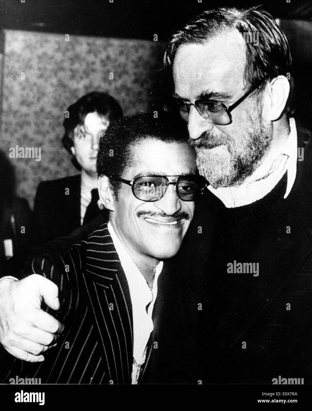 Sammy Davis Jr. ist ein besonderer Gast in Hamburg Stockfoto