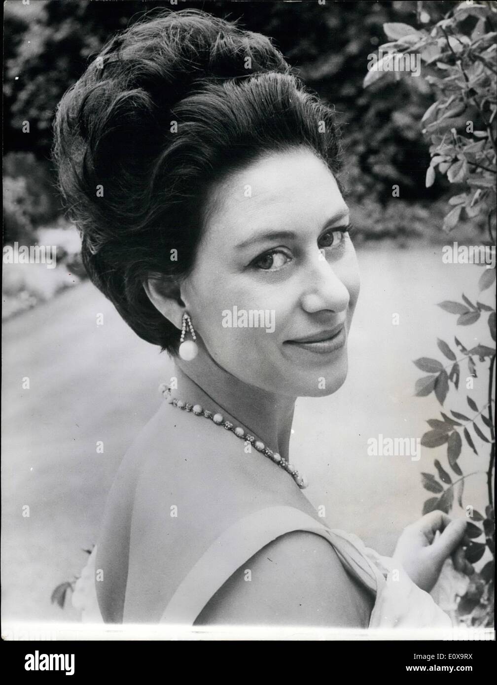 10. Oktober 1965 - nicht zur Veröffentlichung vor dem Abend-Papiere von Dienstag, 26. Oktober 1965. Ein neues Bild von Prinzessin Margaret. Stockfoto