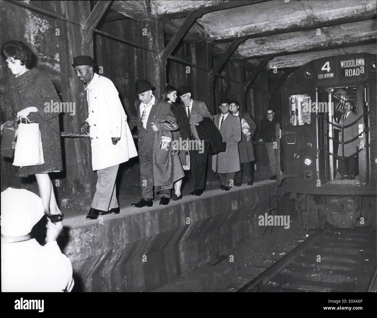 12. Dezember 1965 - Big Black in New york Stockfoto