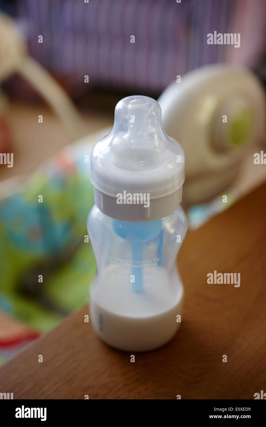 Babys Flasche Stockfoto
