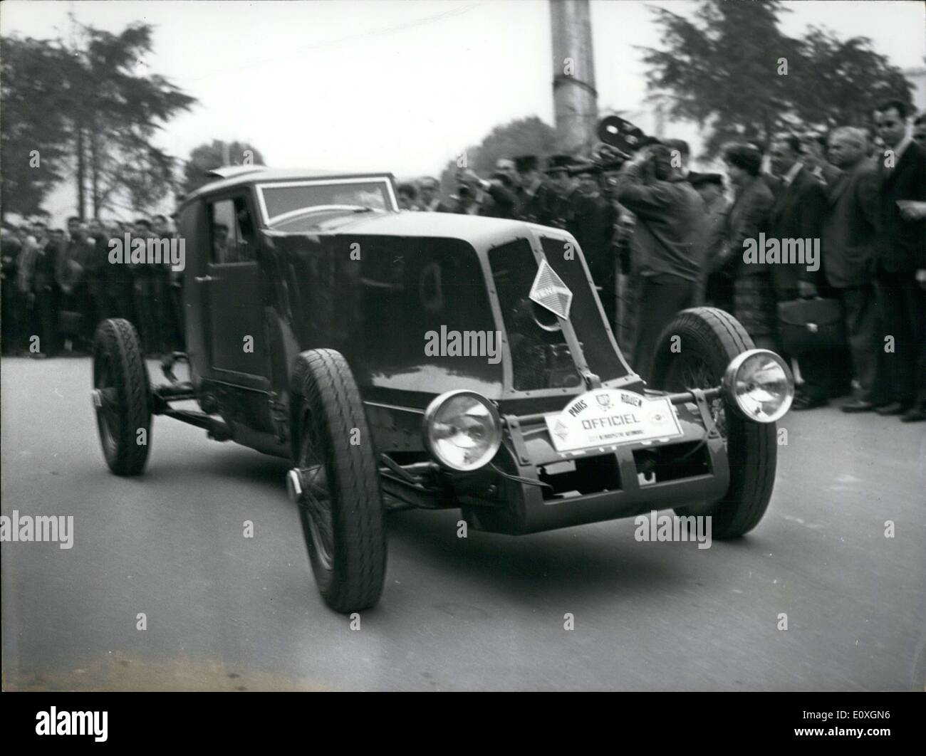 8. Oktober 1966 - Renault 40 CV '' Teilintegrierte '' 1926 Stockfoto