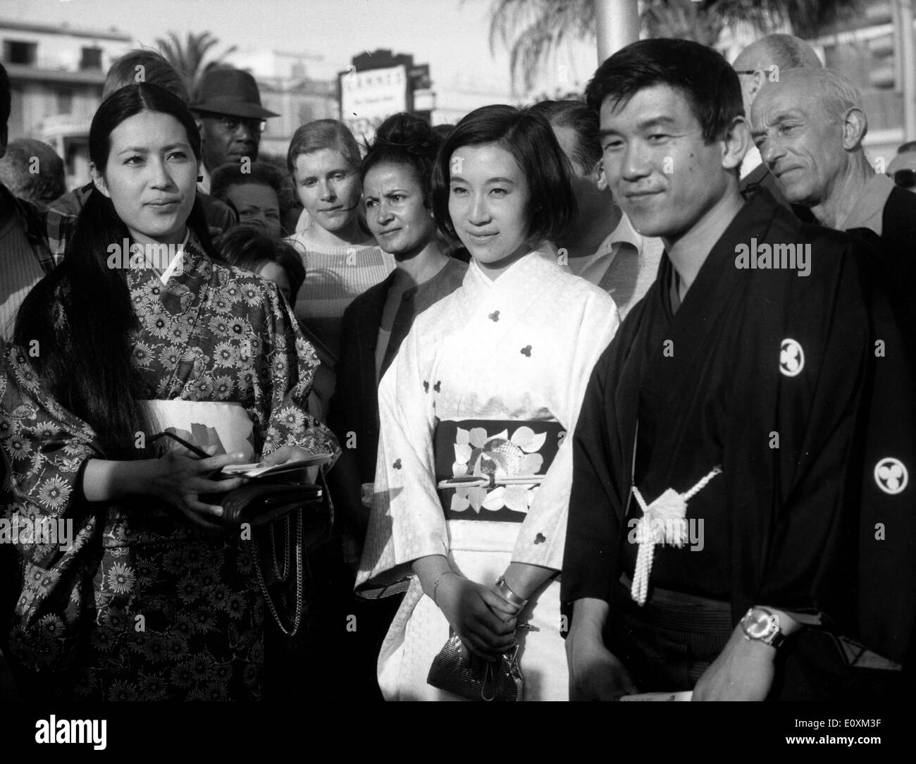 Japaner stellen Film beim Cannes Film Festival Stockfoto