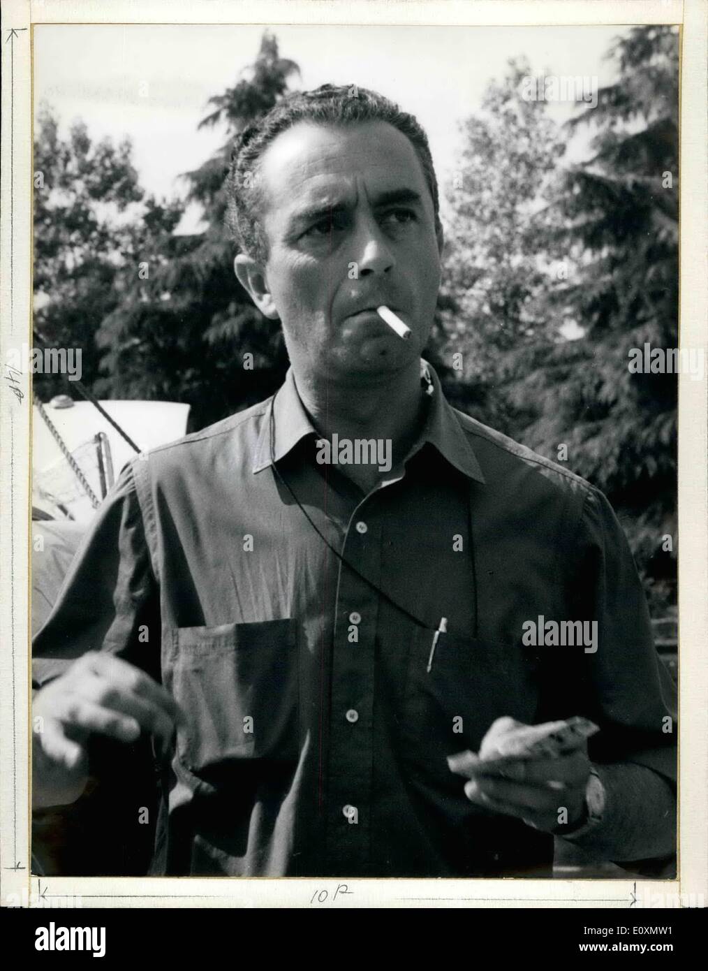 6. Juni 1967 - Michelangelo Antonioni. Stockfoto