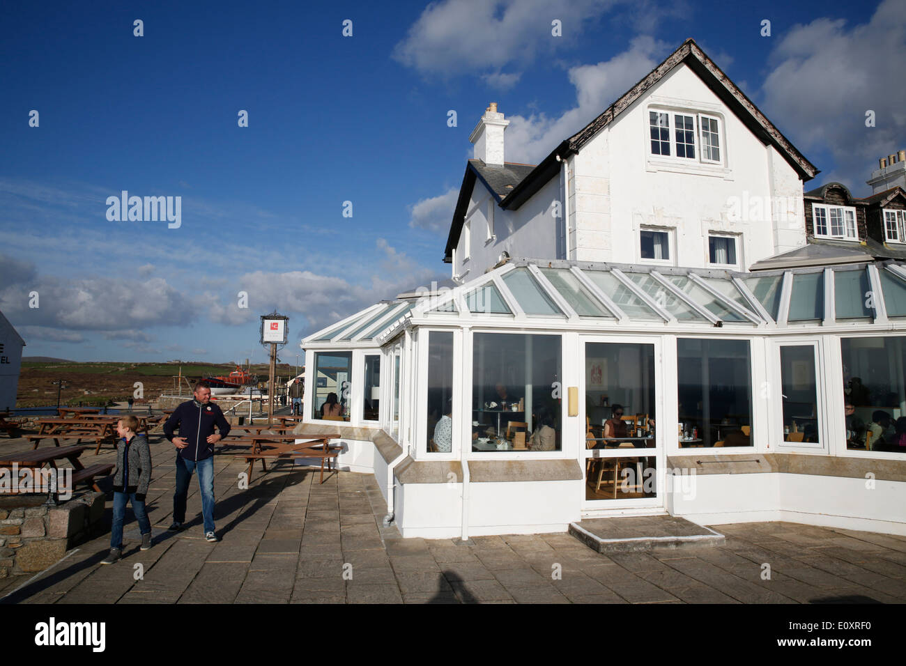 Lands End; Visitor Complex; Restaurant; Cornwall; UK Stockfoto