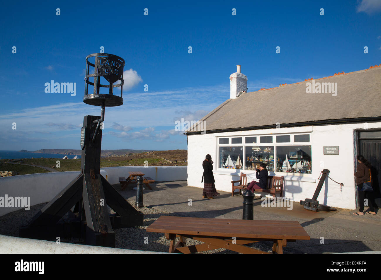 Lands End; Visitor Complex; Cornwall; UK Stockfoto