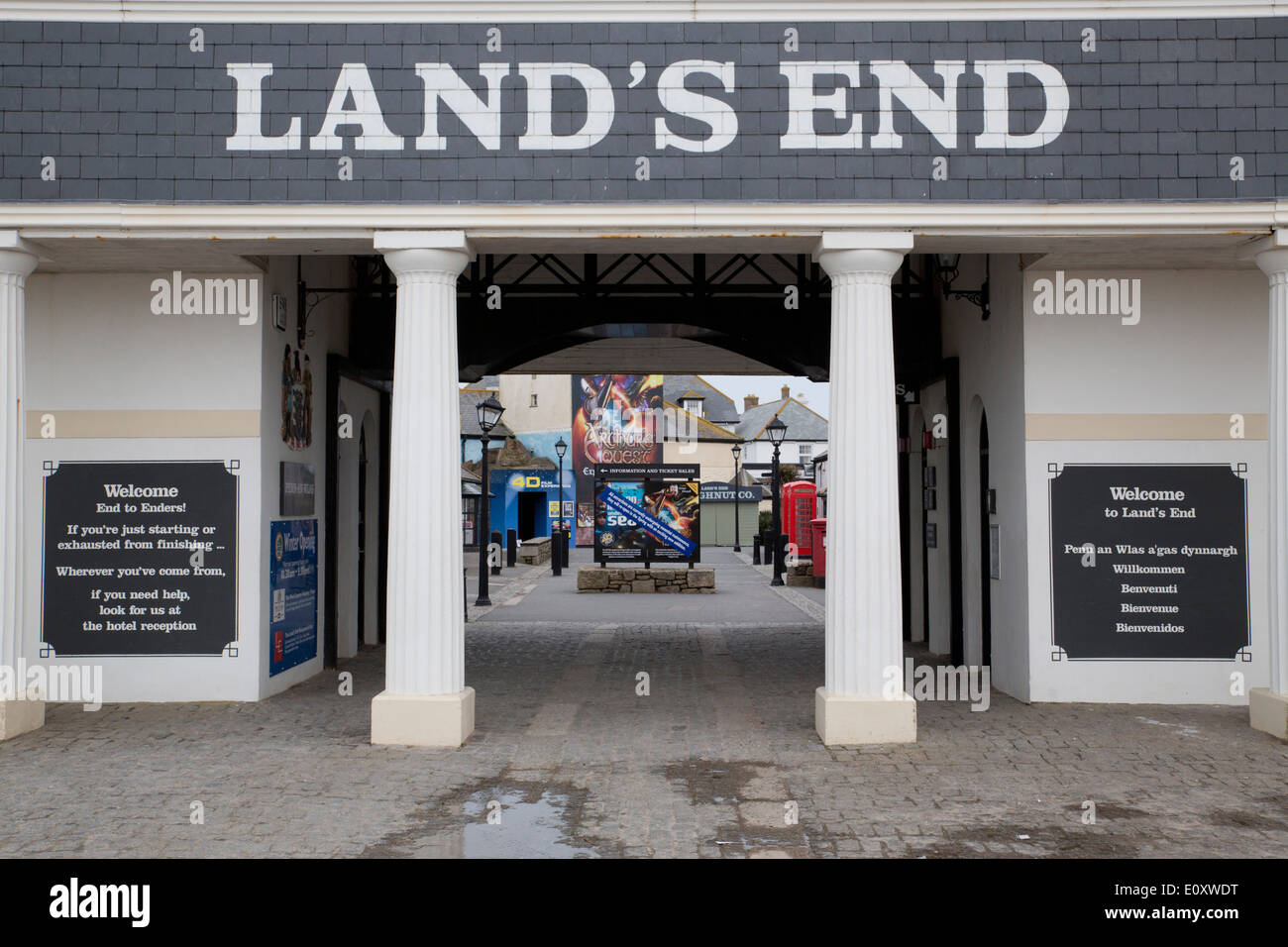 Lands End; Visitor Complex; Cornwall; UK Stockfoto