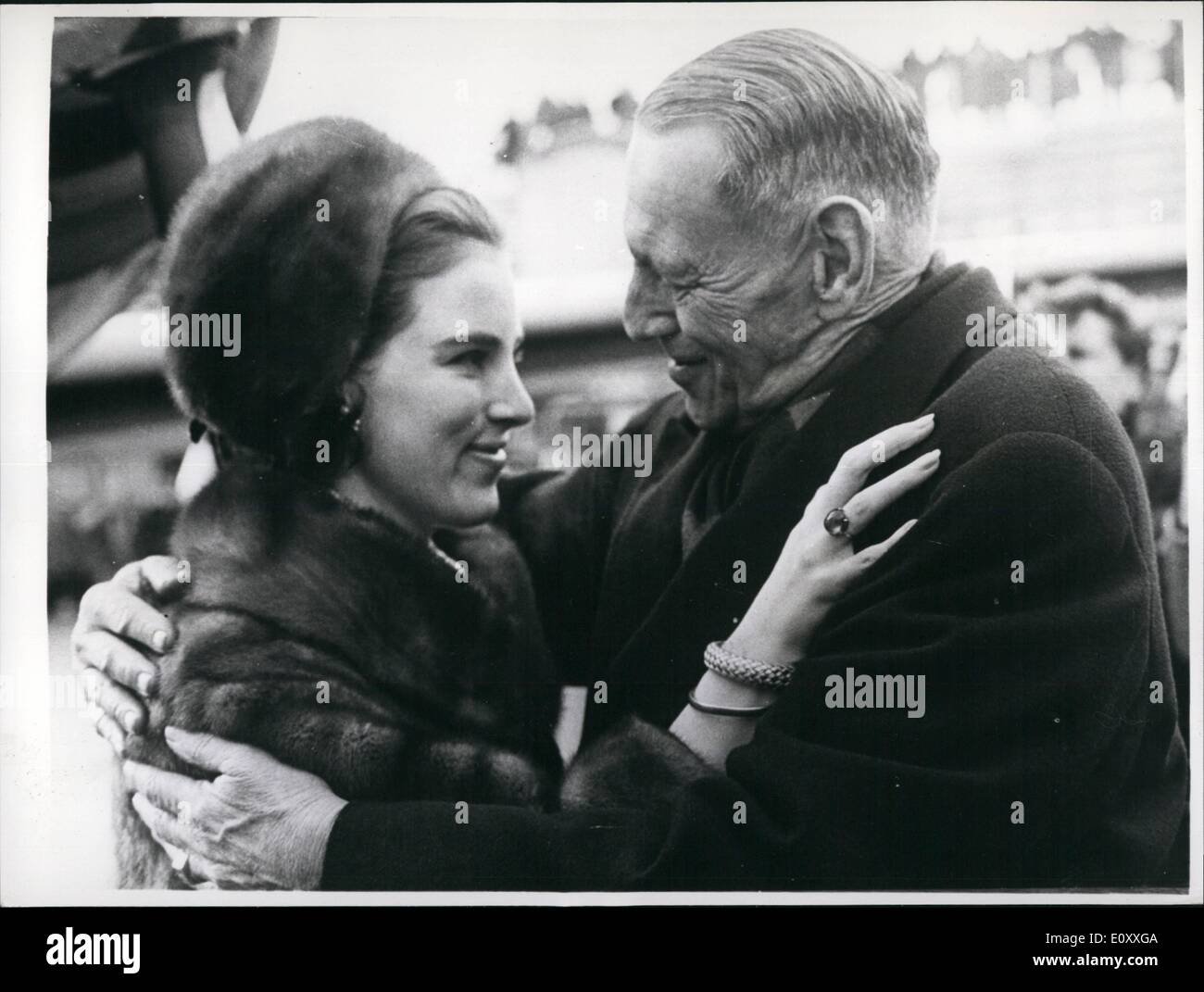 1. Januar 1968 - verbannte Königin Anne-Marie kehrt nach Hause zurück