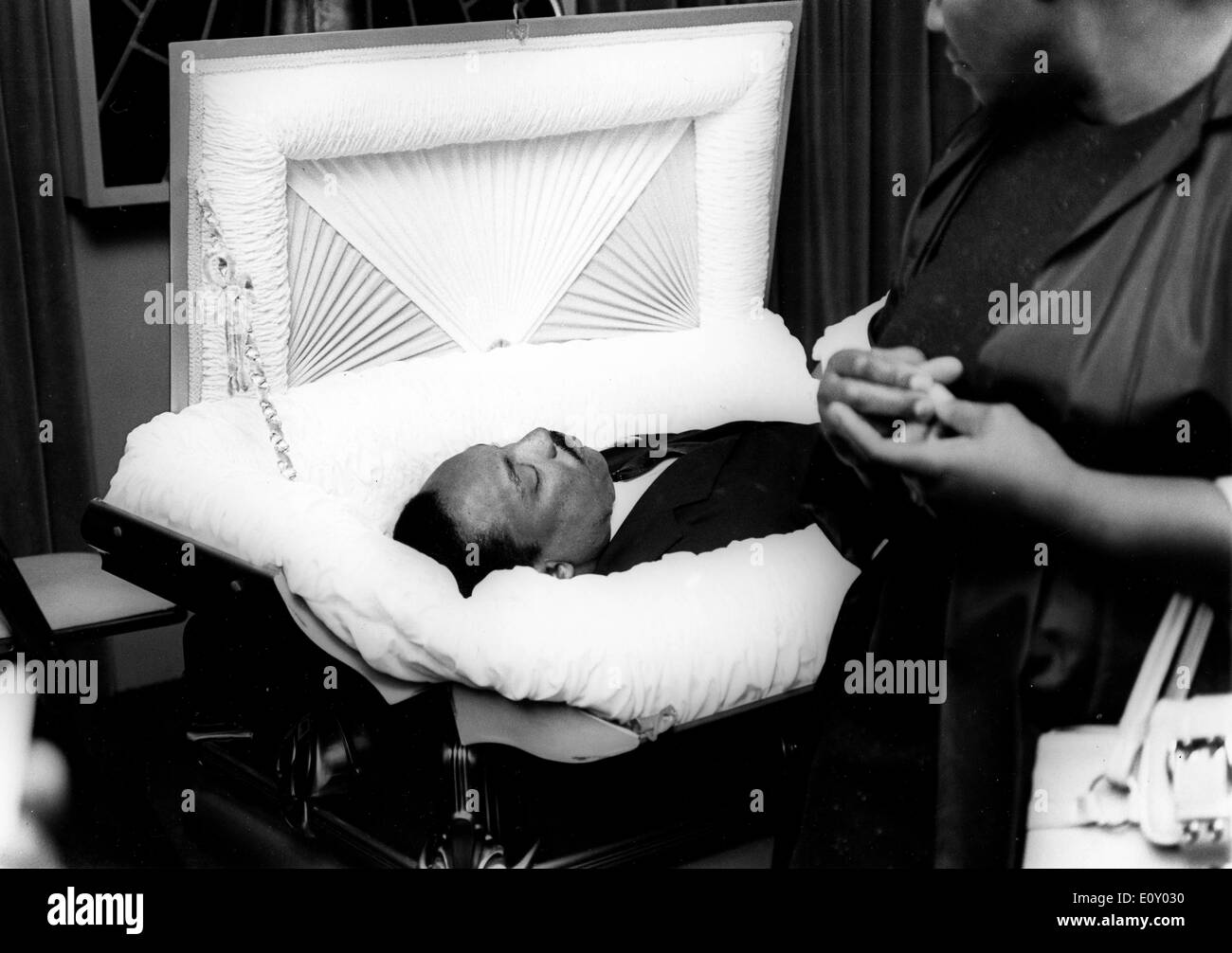 Beerdigung von reverend Martin Luther King Jr.. Stockfoto