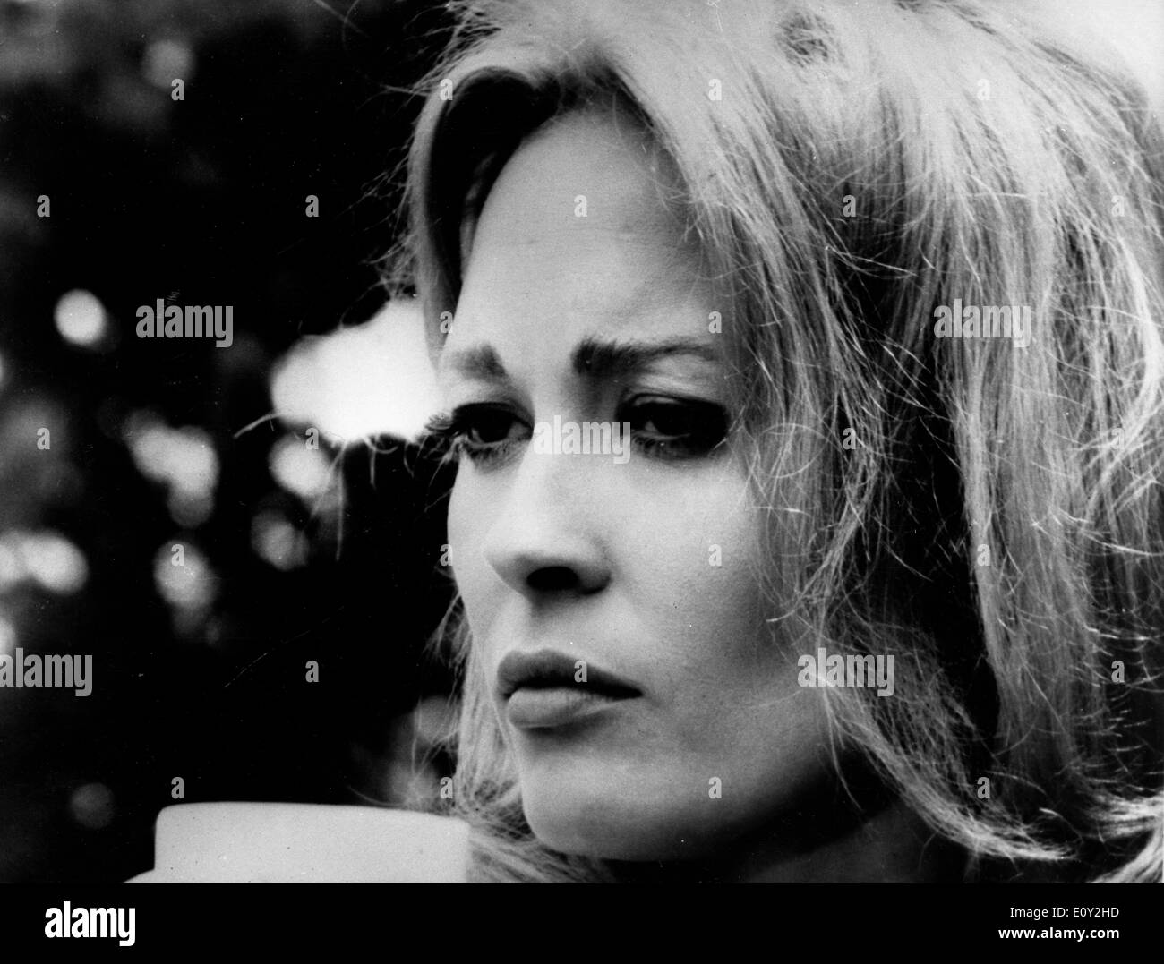 Schauspielerin Faye Dunaway in dem Film "Les Amants" Stockfoto