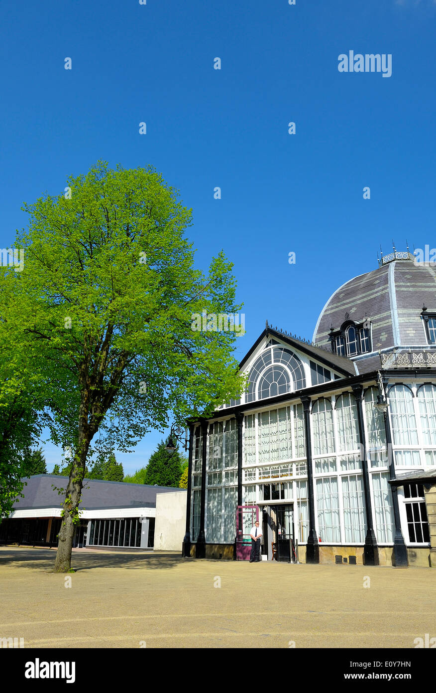 Buxton Pavilion Gärten Derbyshire England UK Stockfoto