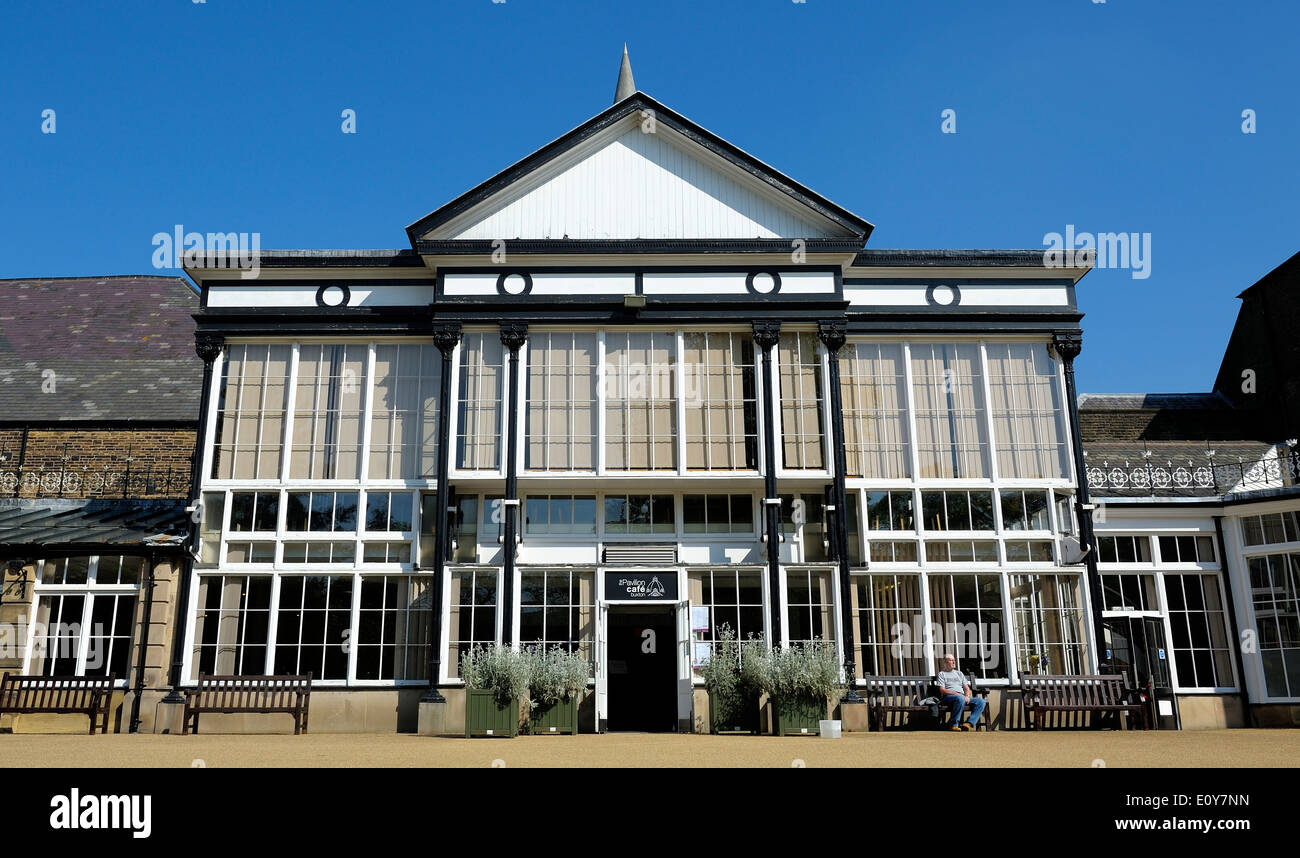 Buxton Pavilion Gardens Cafe Derbyshire England UK Stockfoto